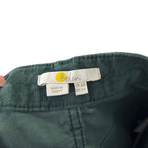 Boden Forest Green Corduroy Mini Skirt US Size 2 UK Size 6 - Picture 2 of 12